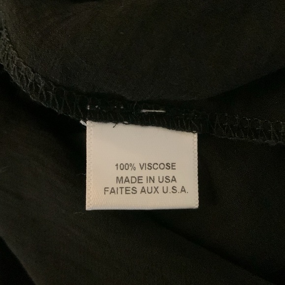 MISA Los Angeles Long Sleeve Midi Dress Black Size Medium - Picture 5 of 8